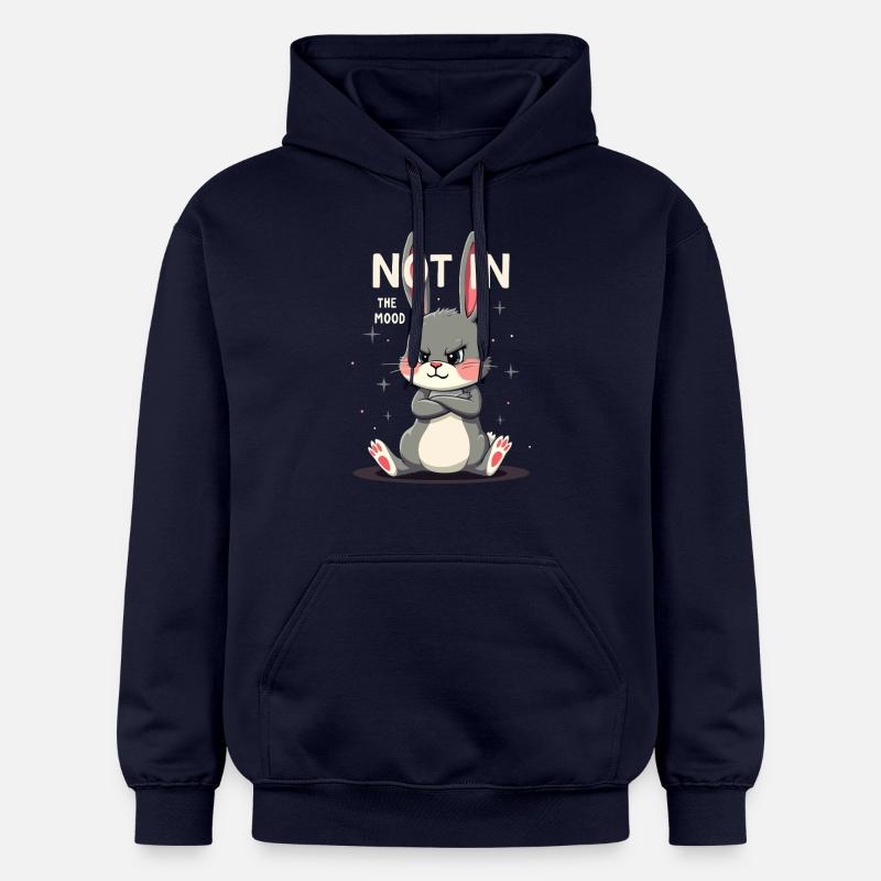 Lapin Conception d’animaux sarcastiques - Sweat à capuche Softstyle® Gildan Unisexe - bleu marine