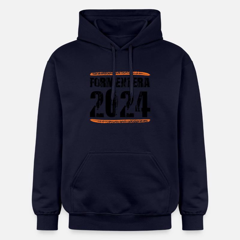 Devis Formentera 2024 - Sweat à capuche Softstyle® Gildan Unisexe - bleu marine