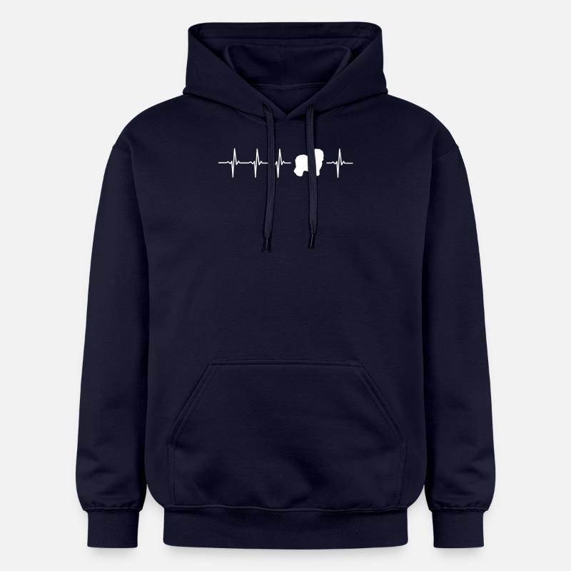 Idée originale Bobtail cadeau - Sweat à capuche Softstyle® Gildan Unisexe - bleu marine