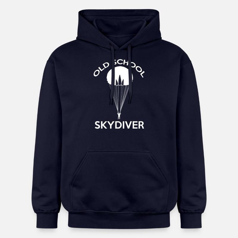 Parachutisme - Sykdive - Parachute - Sweat à capuche Softstyle® Gildan Unisexe - bleu marine