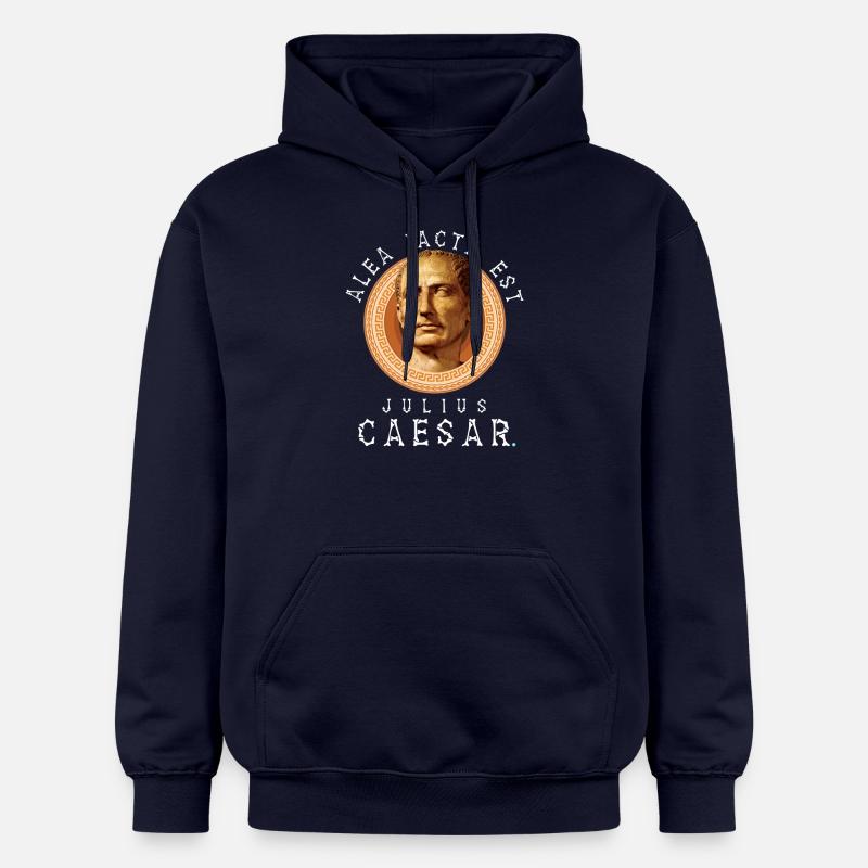 Jules César - Sweat à capuche Softstyle® Gildan Unisexe - bleu marine