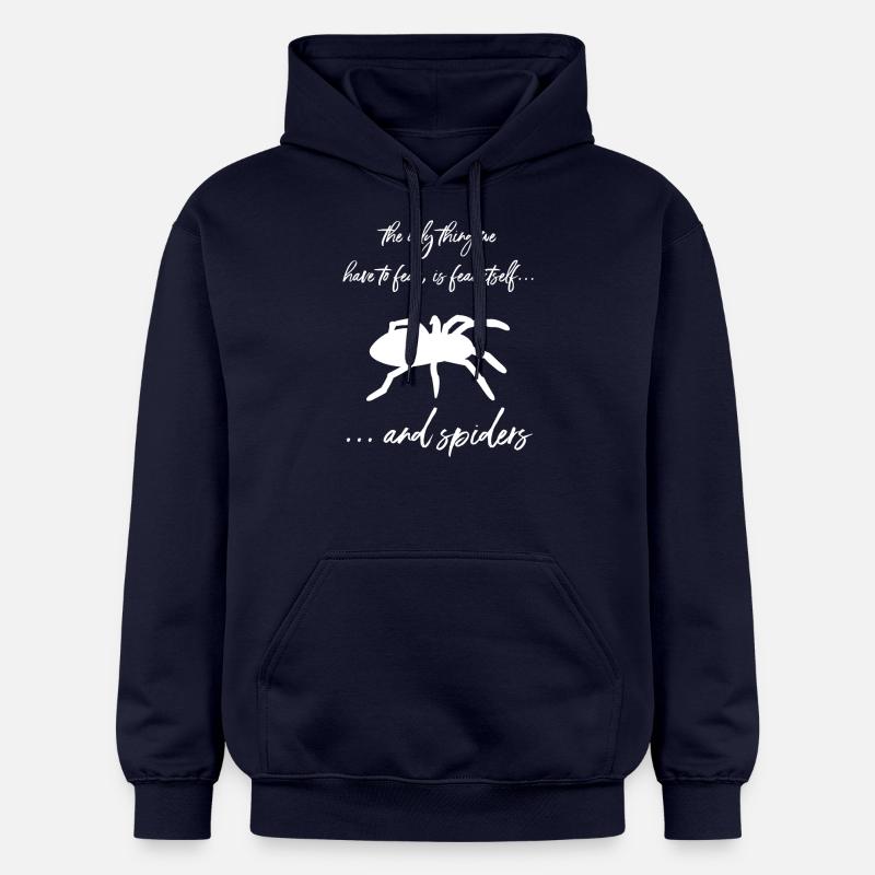 Araignée - Araignées - Araignée Propriétaire - Drôle - Sweat à capuche Softstyle® Gildan Unisexe - bleu marine
