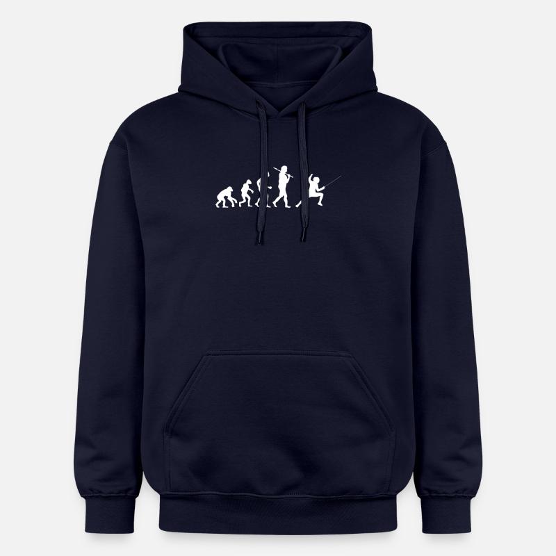 Evolution Escrime - Sweat à capuche Softstyle® Gildan Unisexe - bleu marine