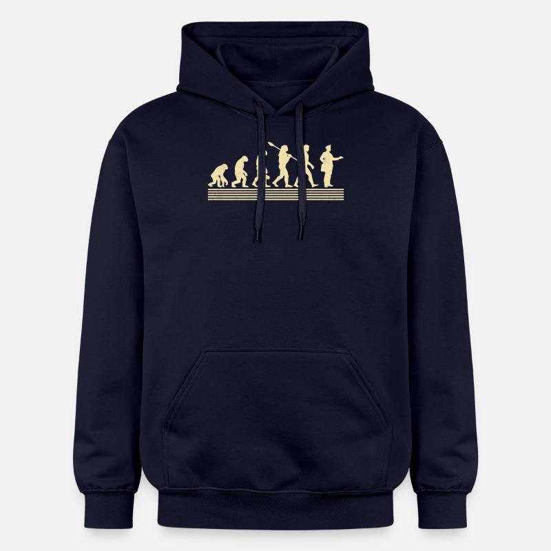 Évolution du facteur - Sweat à capuche Softstyle® Gildan Unisexe - bleu marine