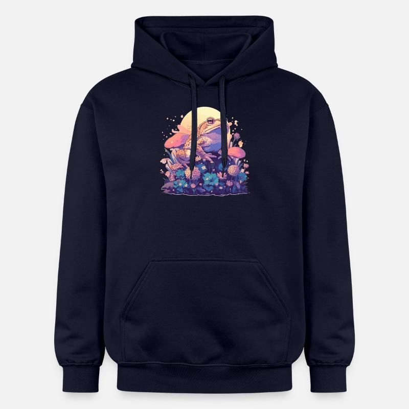 Toad Toads Toad - Gildan Unisex Softstyle® Midweight Hoodie - navy