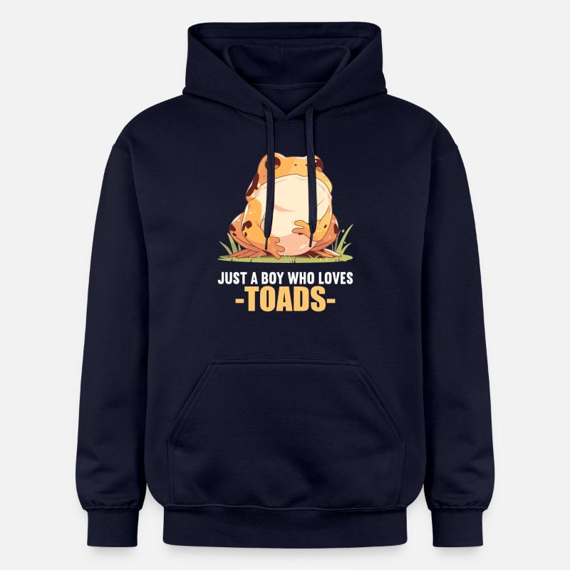 Toad Toads Toad - Gildan Unisex Softstyle® Midweight Hoodie - navy