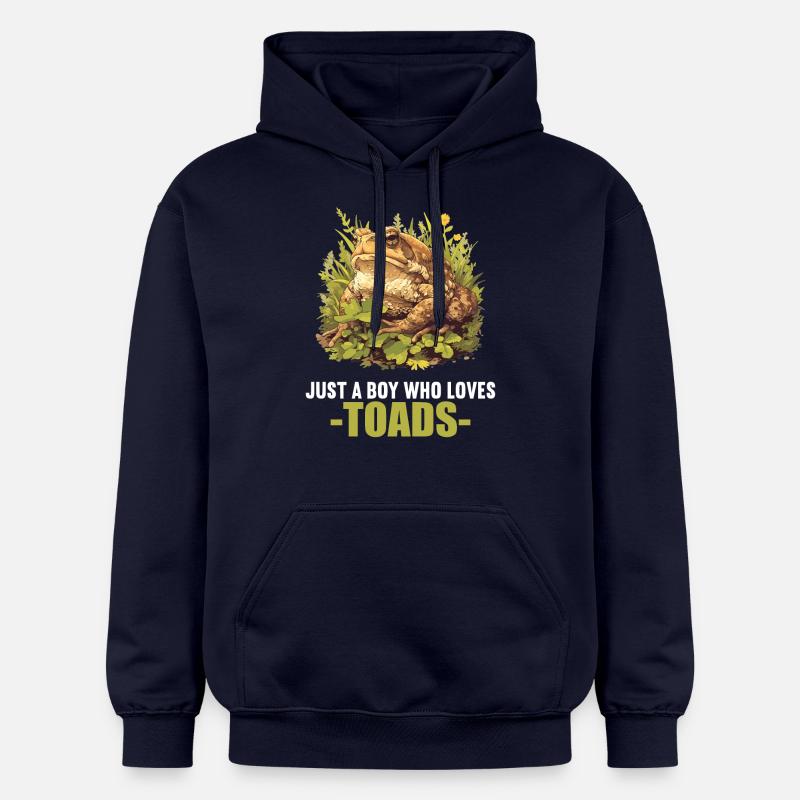 Toad Toads Toad - Gildan Unisex Softstyle® Midweight Hoodie - navy