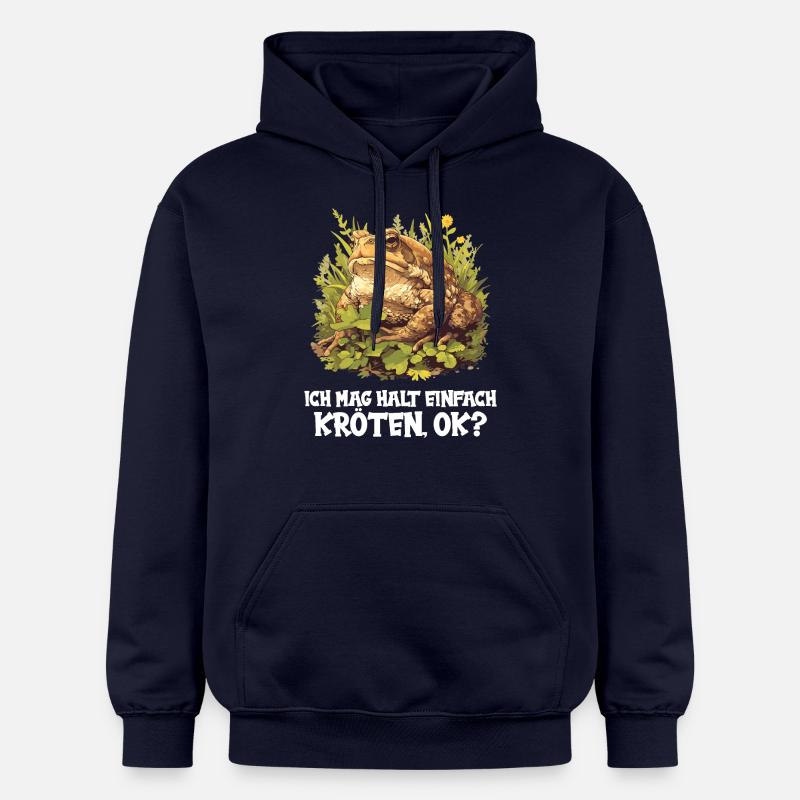 Toad Toads Toad - Gildan Unisex Softstyle® Midweight Hoodie - navy