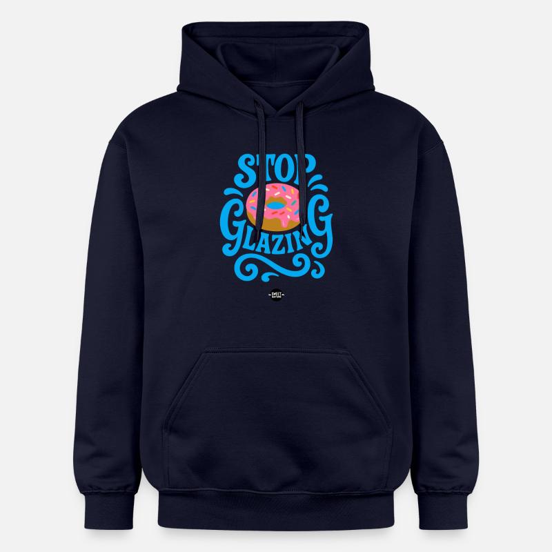 Arrêter le vitrage - Sweat à capuche Softstyle® Gildan Unisexe - bleu marine