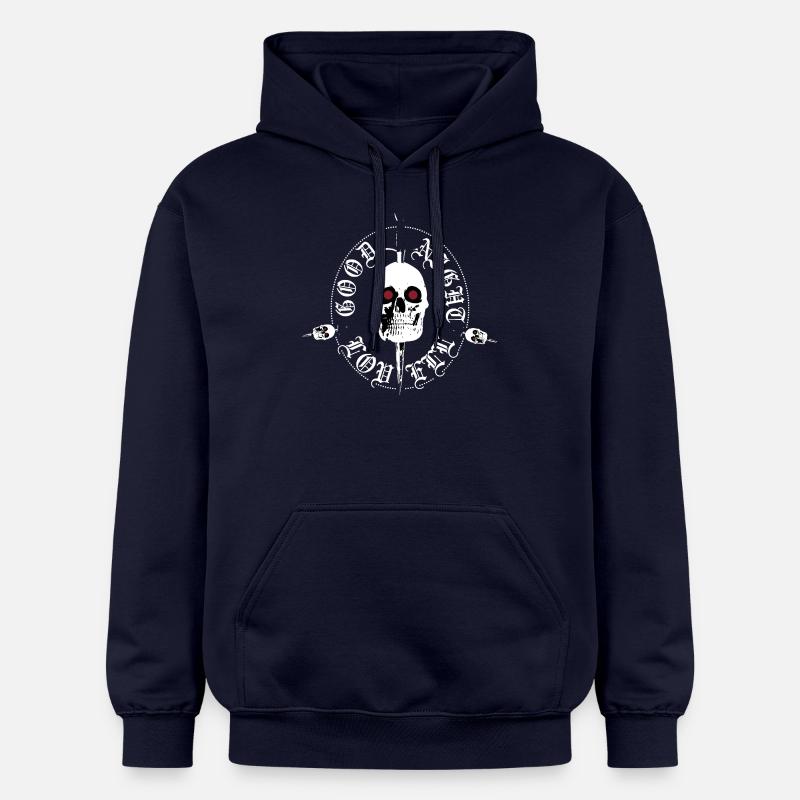 Night Lovell skull - Gildan Unisex Softstyle® Midweight Hoodie - Navy