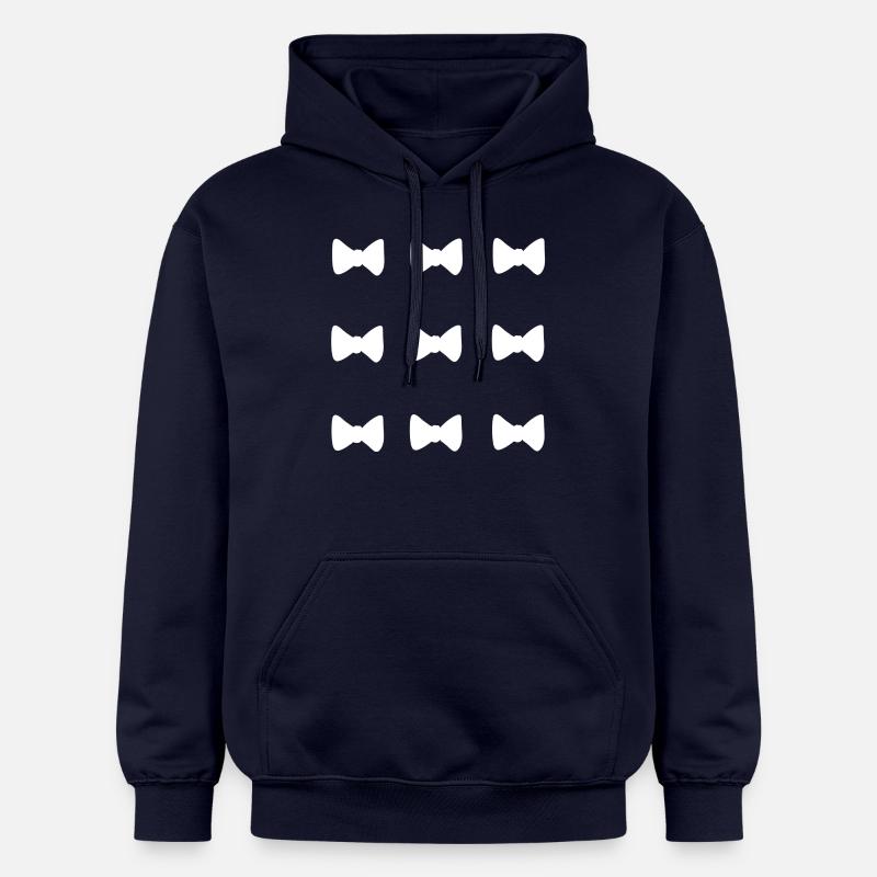 Pattern Loops Loop Icon - Gildan Unisex Softstyle® Midweight Hoodie - navy