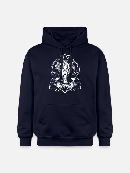 Walküre - Gildan Unisex Softstyle® Midweight Hoodie - Navy