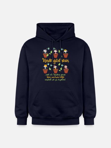 Kindergärtnerin - Gildan Unisex Softstyle® Midweight Hoodie - Navy
