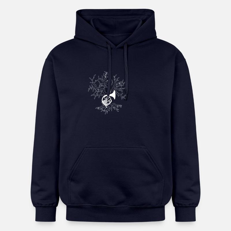 Cor français - Sweat à capuche Softstyle® Gildan Unisexe - bleu marine