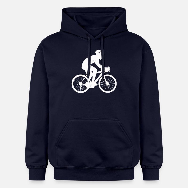 Vélo Raffahrar - Sweat à capuche Softstyle® Gildan Unisexe - bleu marine