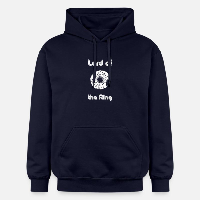 Seigneur de l'Anneau - Sweat à capuche Softstyle® Gildan Unisexe - bleu marine