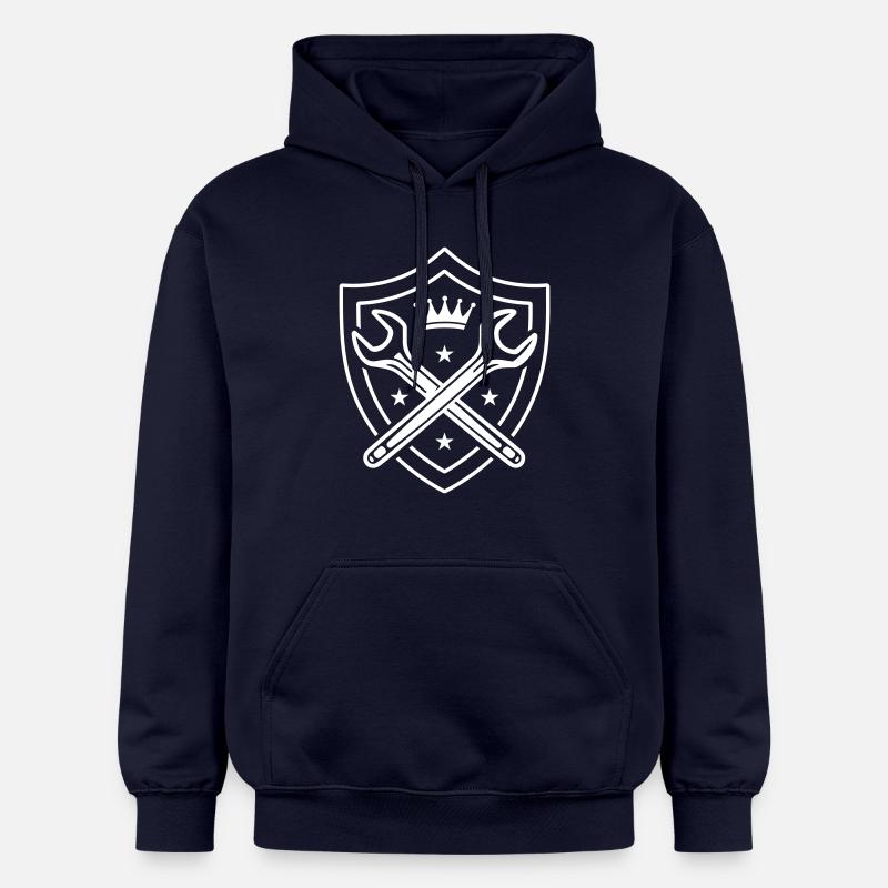 Clé Logo Artisan - Sweat à capuche Softstyle® Gildan Unisexe - bleu marine