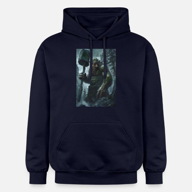 Géant Géant Norvège Cadeau - Sweat à capuche Softstyle® Gildan Unisexe - bleu marine