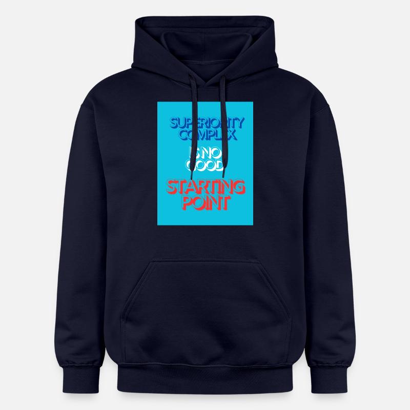 SUPERIORITY COMPLEX - Sweat à capuche Softstyle® Gildan Unisexe - bleu marine