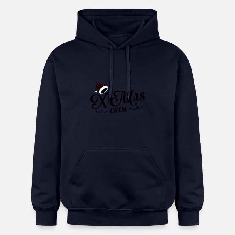 Noël de l’équipage de Noël - Sweat à capuche Softstyle® Gildan Unisexe - bleu marine