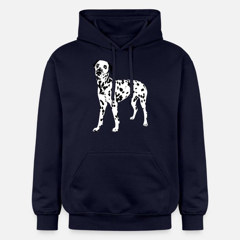Dalmatiner - Sweat à capuche Softstyle® Gildan Unisexe - bleu marine