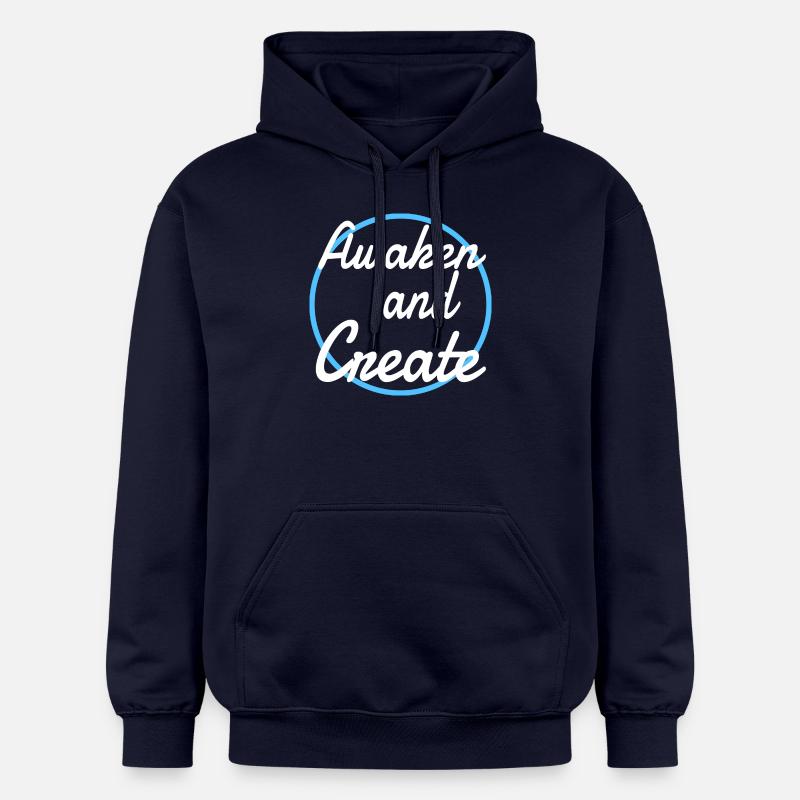 Blagues Innovation de rupture Innovation - Sweat à capuche Softstyle® Gildan Unisexe - bleu marine