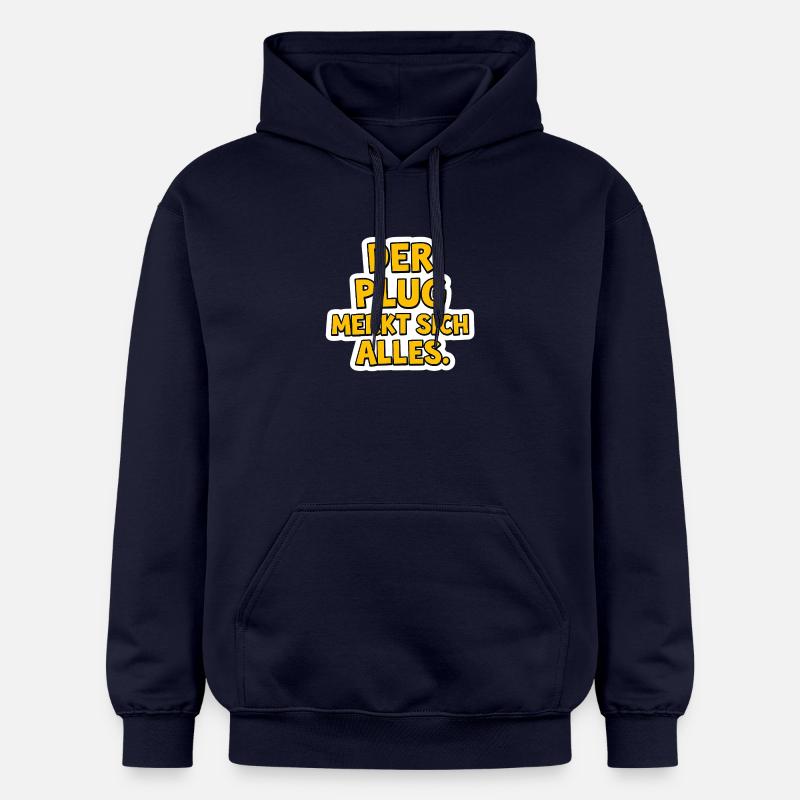 La prise - Sweat à capuche Softstyle® Gildan Unisexe - bleu marine