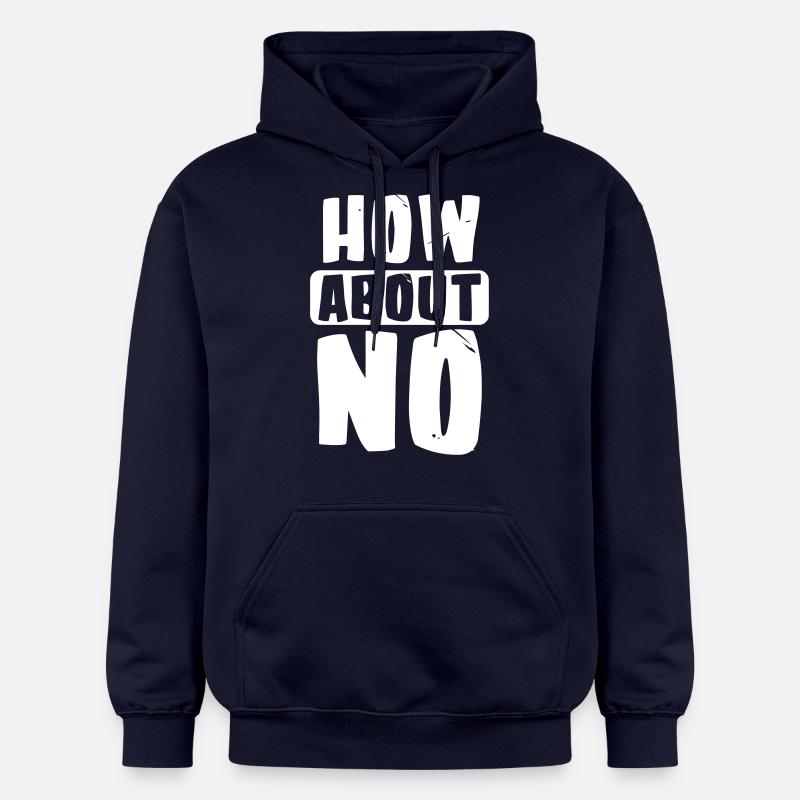 Que diriez-vous pas - Sweat à capuche Softstyle® Gildan Unisexe - bleu marine