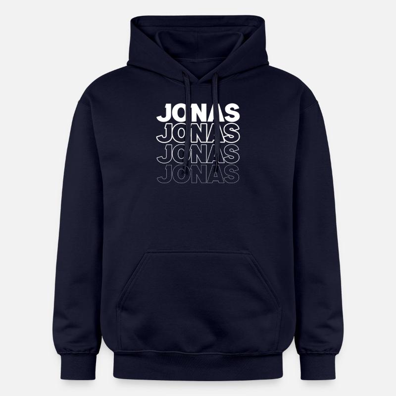 Jonas - Sweat à capuche Softstyle® Gildan Unisexe - bleu marine