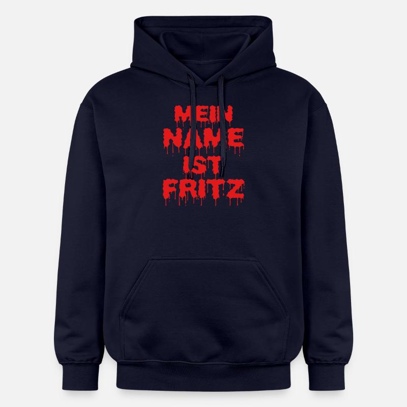Fritz - Sweat à capuche Softstyle® Gildan Unisexe - bleu marine