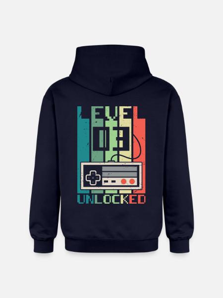 Level 3 freigeschaltet - Gildan Unisex Softstyle® Midweight Hoodie - Navy