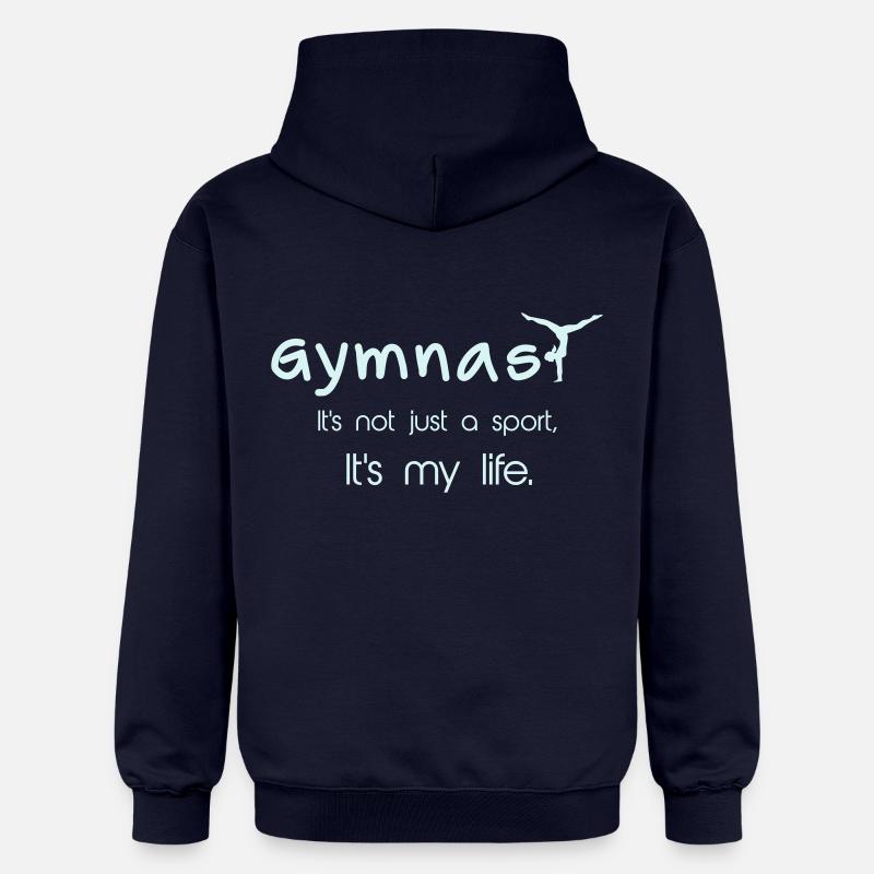 Gymnastic - Sweat à capuche Softstyle® Gildan Unisexe - bleu marine