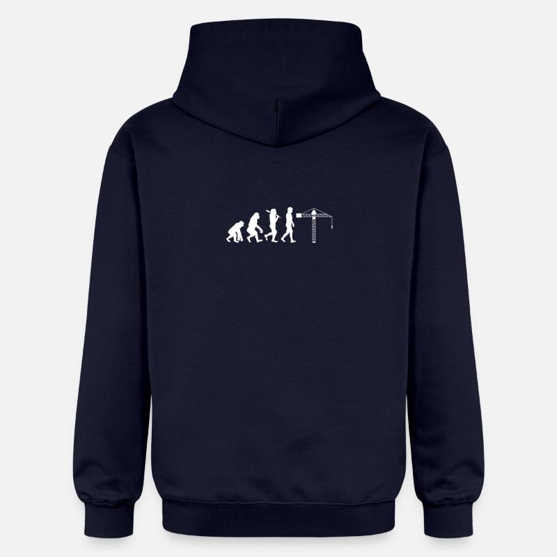 Kranführer Evolution - Gildan Unisex Softstyle® Midweight Hoodie - Navy