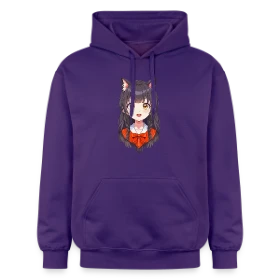 Modèle Manga Girl : Pour Fans, Gamers et Cosplayers personnalisé sur Sweat à capuche Softstyle® Gildan Unisexe