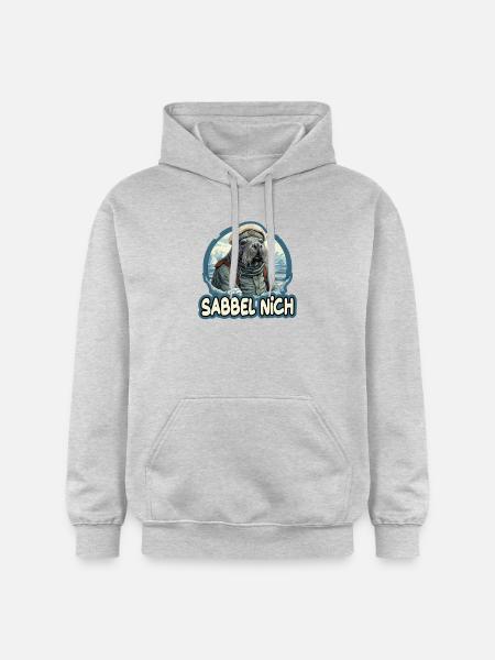 Sabbel Nich Walross Matrose - Gildan Unisex Softstyle® Midweight Hoodie - Hellgrau meliert