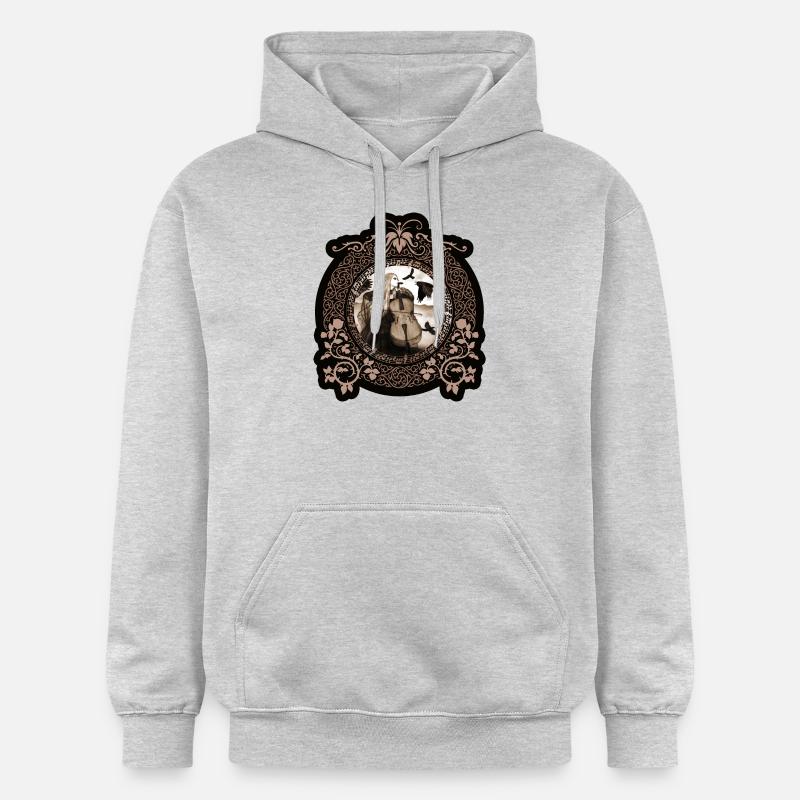 Gothique - Sweat à capuche Softstyle® Gildan Unisexe - gris clair chiné