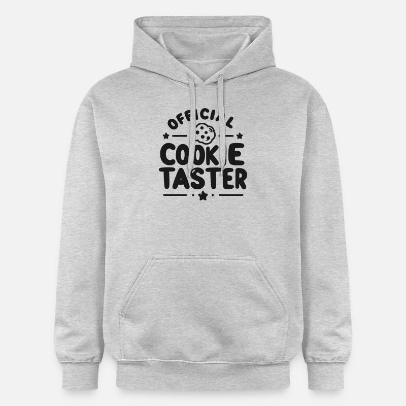 Dégustation officielle de biscuits - Sweat à capuche Softstyle® Gildan Unisexe - gris clair chiné