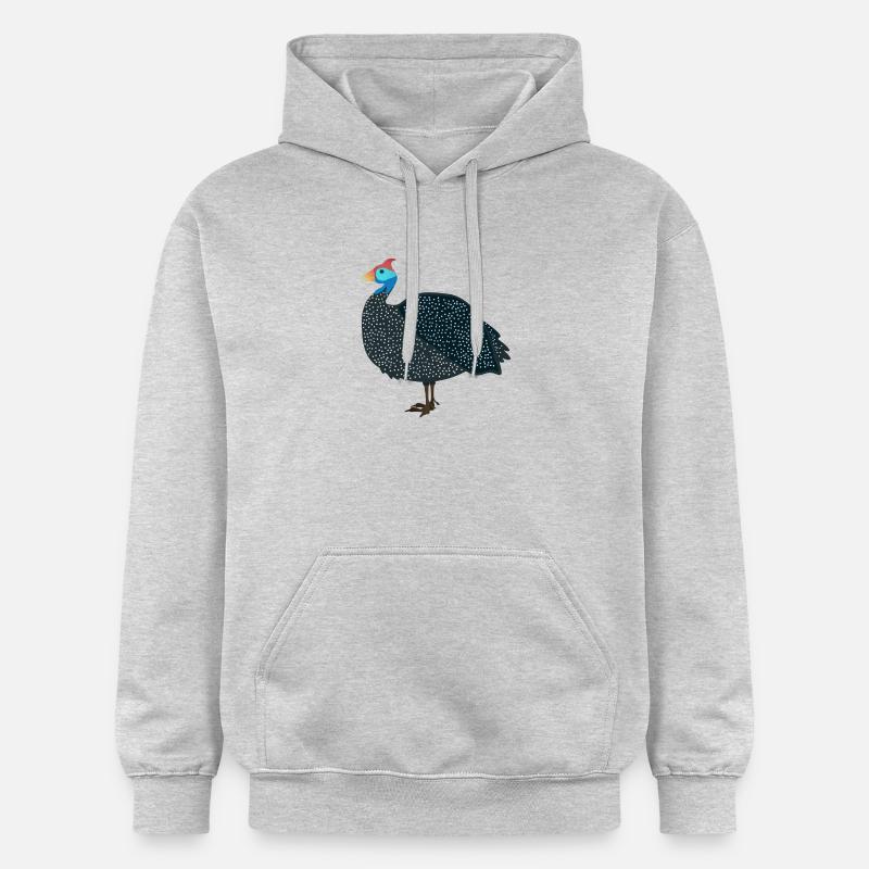 Pintade - Sweat à capuche Softstyle® Gildan Unisexe - gris clair chiné