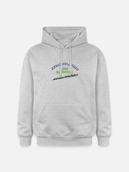 Neuberechnung – Weniger Algorithmen, mehr Intuition - Gildan Unisex Softstyle® Midweight Hoodie - Hellgrau meliert