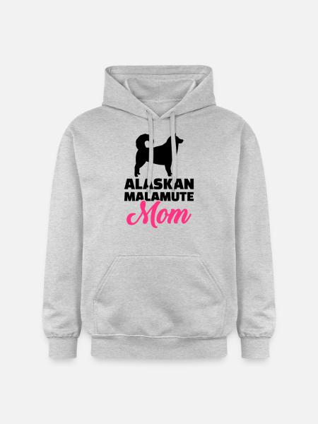 Alaskan Malamute - Gildan Unisex Softstyle® Midweight Hoodie - light heather grey