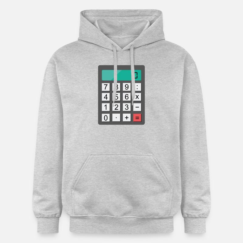 kalkylator - Gildan luvtröja unisex Softstyle® Midweight - ljusgråmelerad