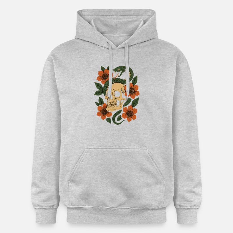 Morsure éternelle - Sweat à capuche Softstyle® Gildan Unisexe - gris clair chiné