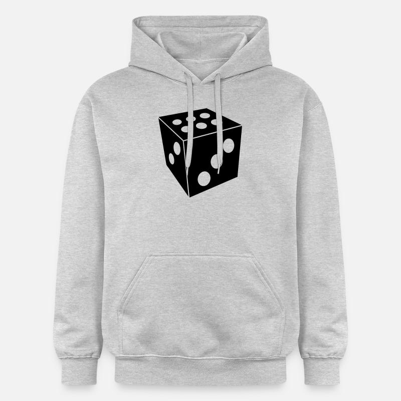 cube - Sweat à capuche Softstyle® Gildan Unisexe - gris clair chiné