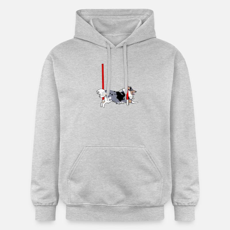 shet celtic - Sweat à capuche Softstyle® Gildan Unisexe - gris clair chiné