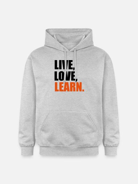 learn - Gildan Unisex Softstyle® Midweight Hoodie - light heather grey
