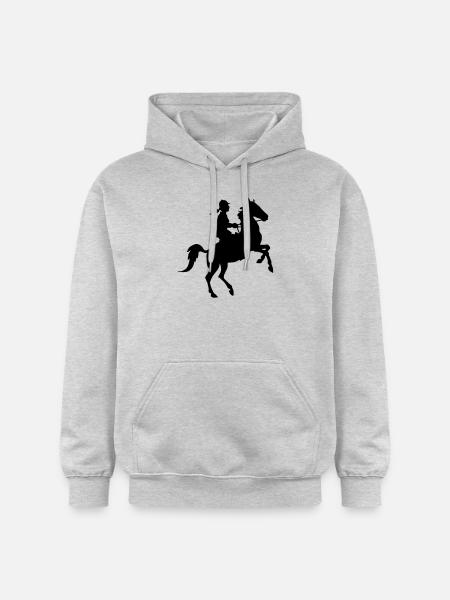 Cavalière - Sweat à capuche Softstyle® Gildan Unisexe - gris clair chiné