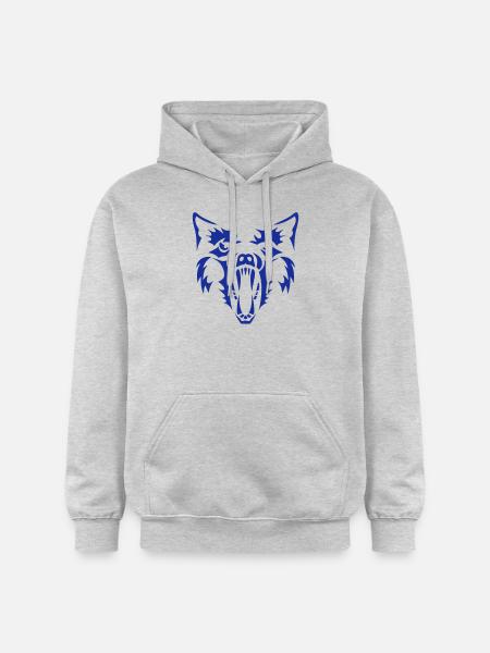 wolf werewolf werewolf 3 - Gildan Unisex Softstyle® Midweight Hoodie - light heather grey