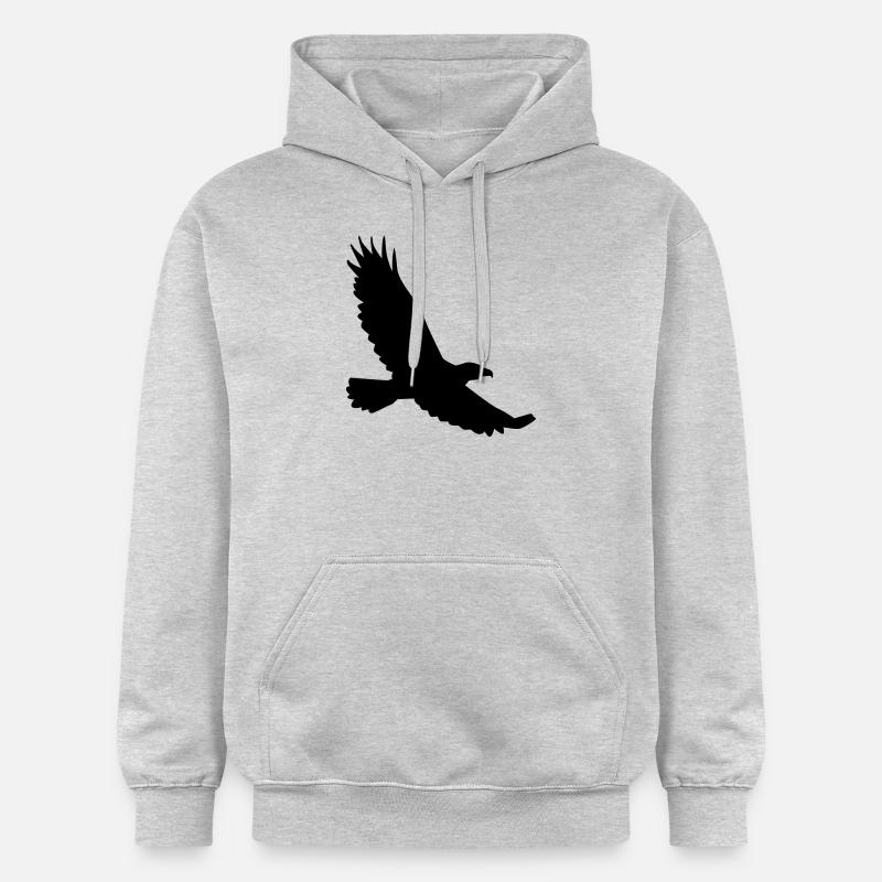 Eagle - Gildan Unisex Softstyle® Midweight Hoodie - light heather grey