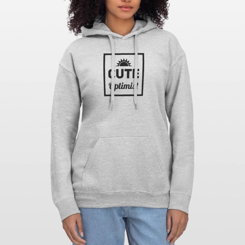 Bébé - Optimisme mignon Sweat à capuche Softstyle® Gildan Unisexe