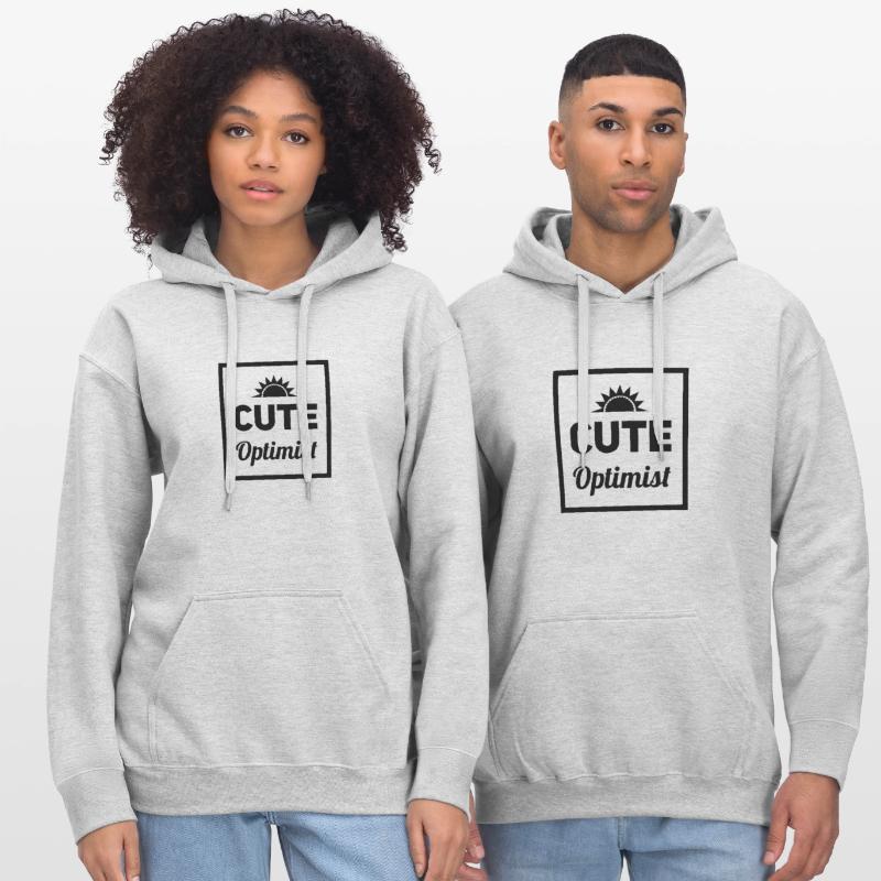 Bébé - Optimisme mignon Sweat à capuche Softstyle® Gildan Unisexe